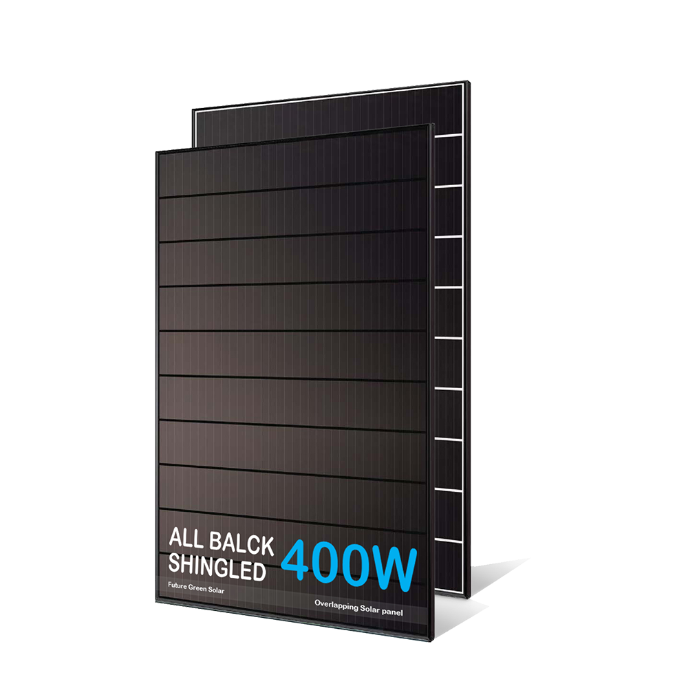Home Use Power Overlapping Panel 300W 400W 500W 1000W Energy Shingle Monocrystalline Solar Panel Price 10 Kw Cells